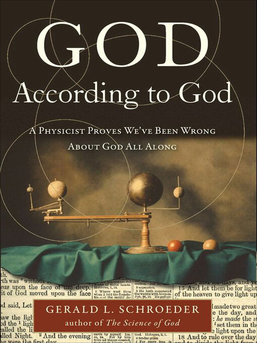 Title details for God According to God by Gerald L. Schroeder - Wait list